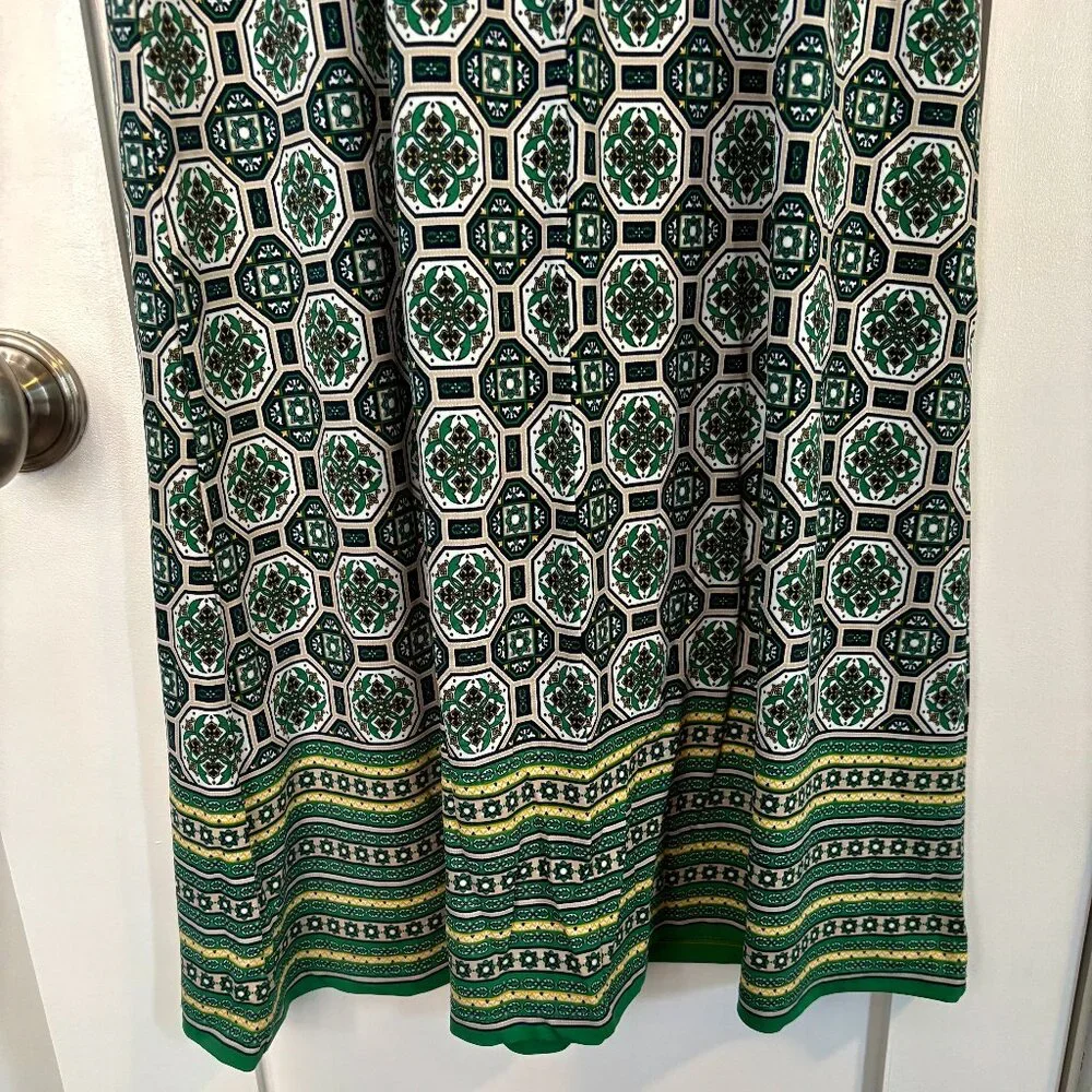 Max Studio green and yellow maxi dress size XS - Picture 4 of 8